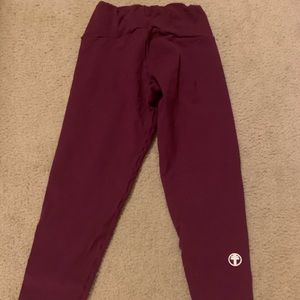 Full length high waisted leggings